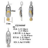 Sterling Silver Semi Mount Pendant Setting Round RD 1.25mm - Syzjewelry